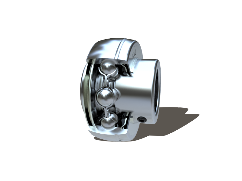 UC209-28 Set screw locking type